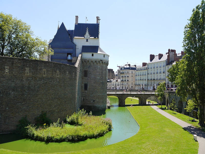 Département de la Loire-Atlantique (44) : Le Château des Ducs de Bretagne à Nantes.
