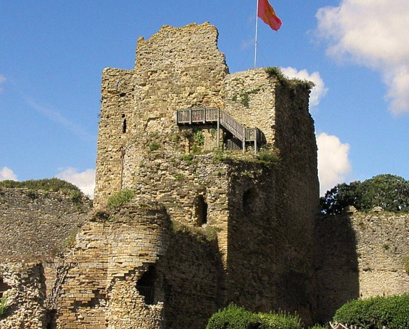 Département de la Vendée (85) : Le Château de Talmont.