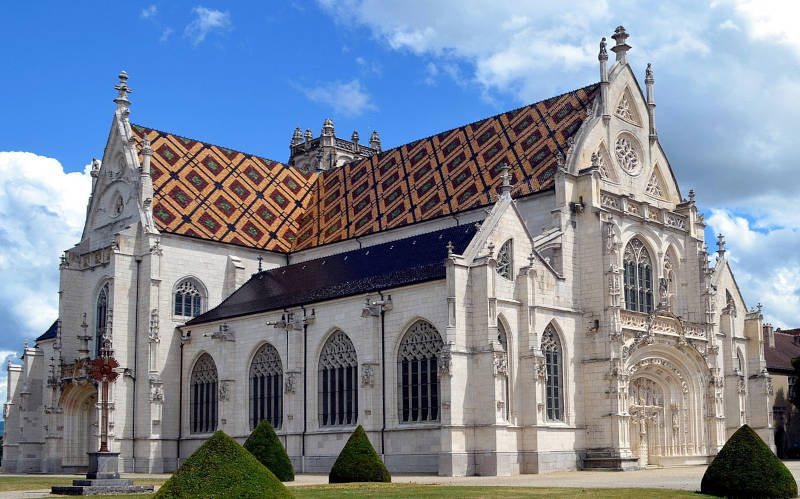 Département de l'Ain (01) : Le Monastère Royal de Brou.