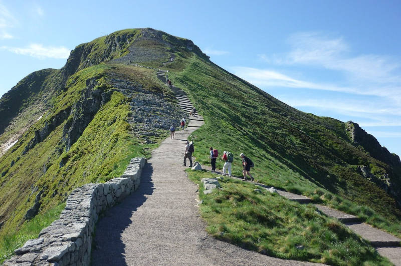 Département du Cantal (15) : Le site Puy Mary - Volcan du Cantal.