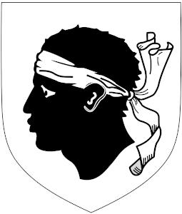 Blason de la région Corse.