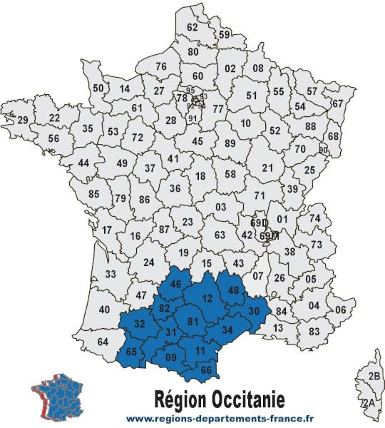 la region occitanie